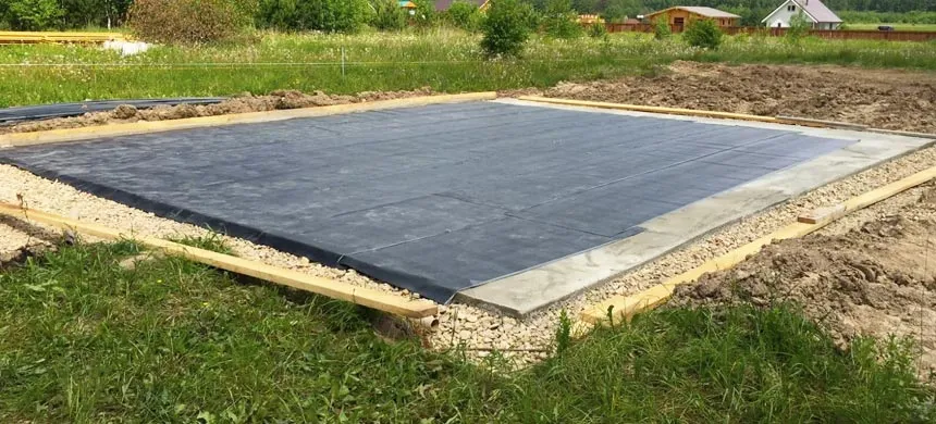 Плитный фундамент