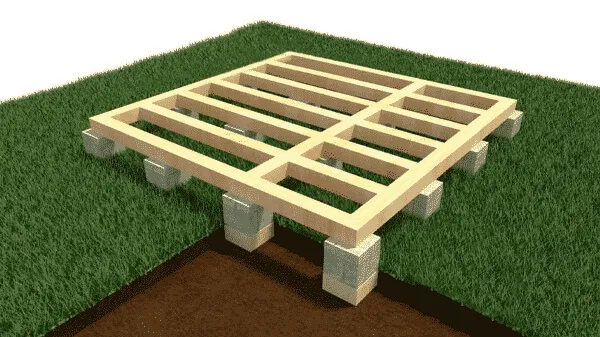 Столбчатый фундамент