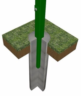 Бетонування Стовпчиків