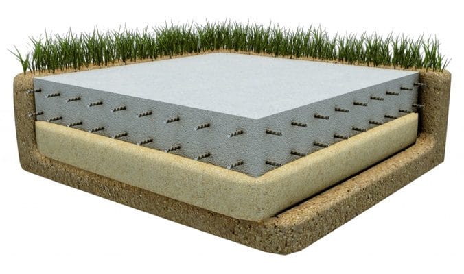 монолітний фундамент