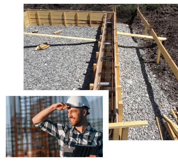 Ущільнення піщаної подушки для фундаменту