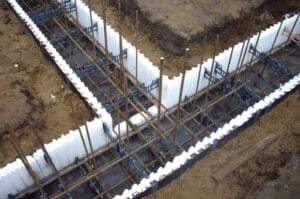 Опалубка для фундамента — работа Optima Building №4