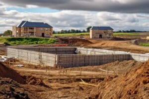 Заливка стрічкового фундаменту