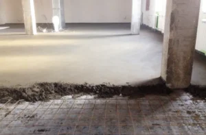Бетонна плита підлоги — робота Optima Building №11