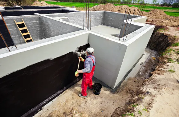 Застосування гідроізоляції для захисту фундаменту