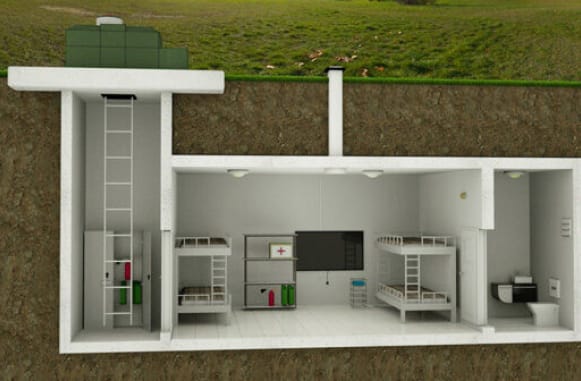 Встановлення арматури в бомбосховище