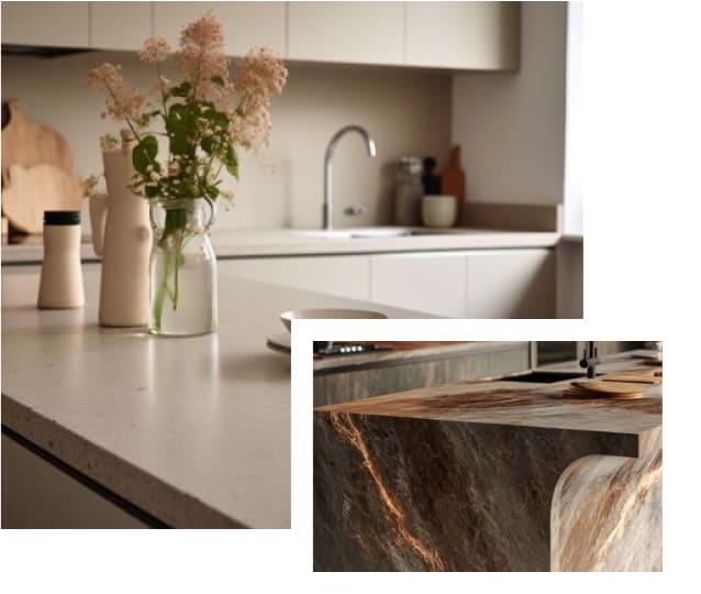 Кухонні стільниці з каменю