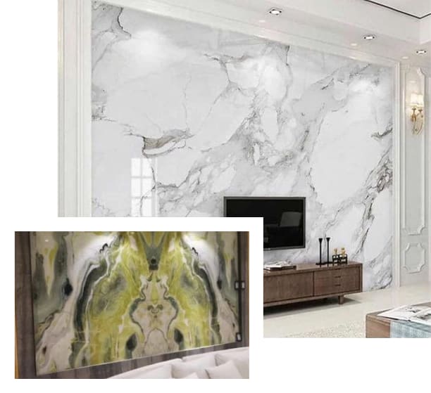 Декоративне панно з природного каменю