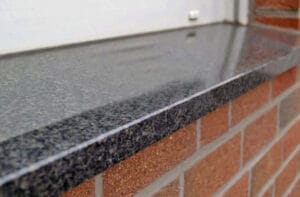 Виробництво та монтаж підвіконня з граніту в Києві та області