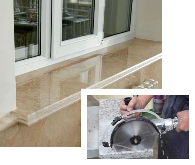 Підвіконня з мармуру