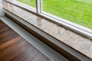 Виробництво та монтаж підвіконня з натурального каменю в Києві та області