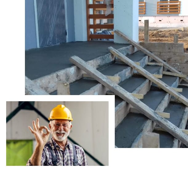 Бетонні сходи на вулиці: надійне покриття для будь-якої погоди