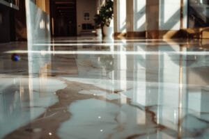 наливна підлога під мармур