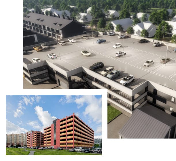 Проєктування та облаштування місць для паркування